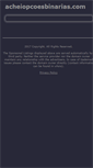 Mobile Screenshot of acheiopcoesbinarias.com